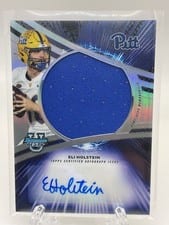 2025 Bowman University Best Prospect Jumbo Relic Autographs Refractor Eli Holstein #JRA-EH card