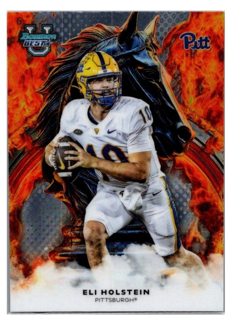 2025 Bowman University Best Workhorse Eli Holstein #W-11 card