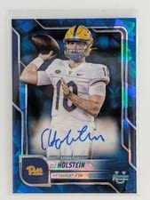 2025 Bowman University Chrome Sapphire Chrome Prospect Autographs Eli Holstein #BCA-EHO card