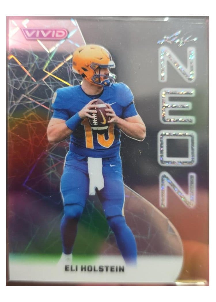 2025 Leaf Vivid Neon Eli Holstein #NB-20 card