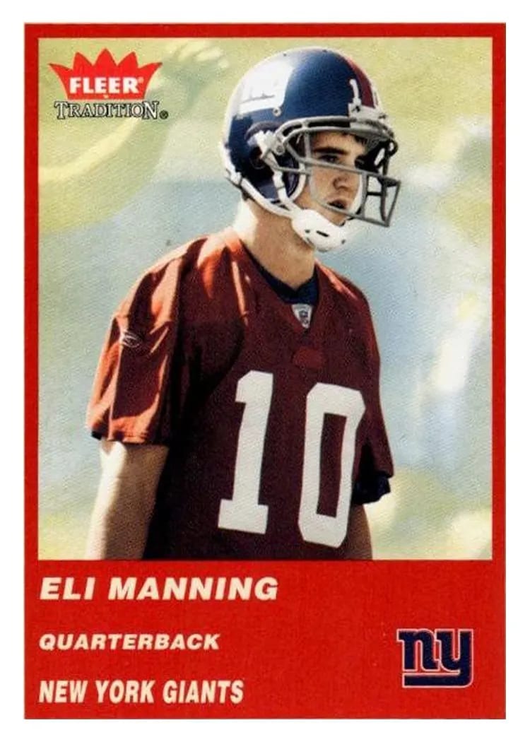 2004 Fleer Tradition Eli Manning #331 card