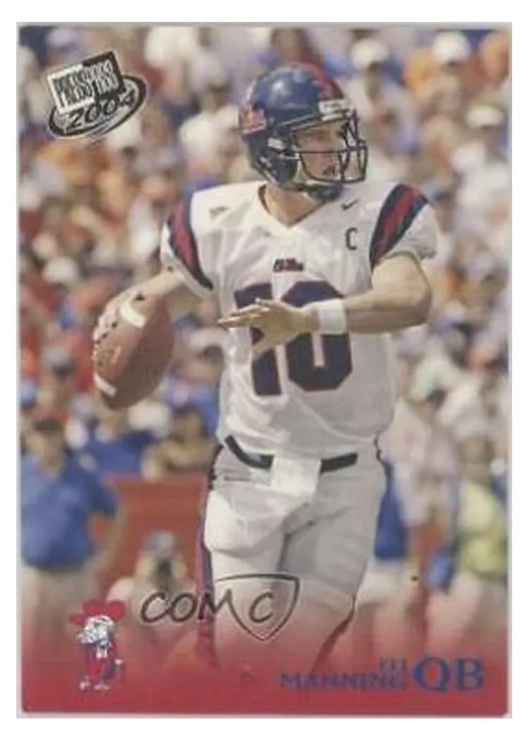2004 Press Pass Eli Manning #B45 card