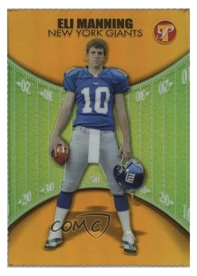 2004 Topps Pristine Eli Manning #88 card