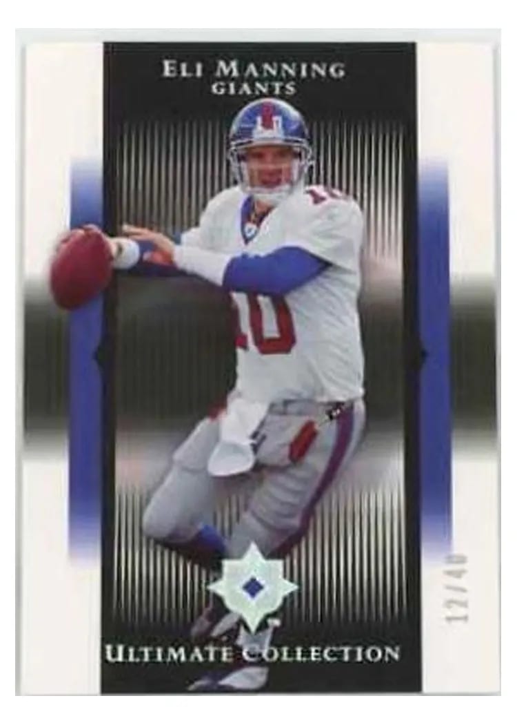 2005 Upper Deck Ultimate Collection Eli Manning #62 card