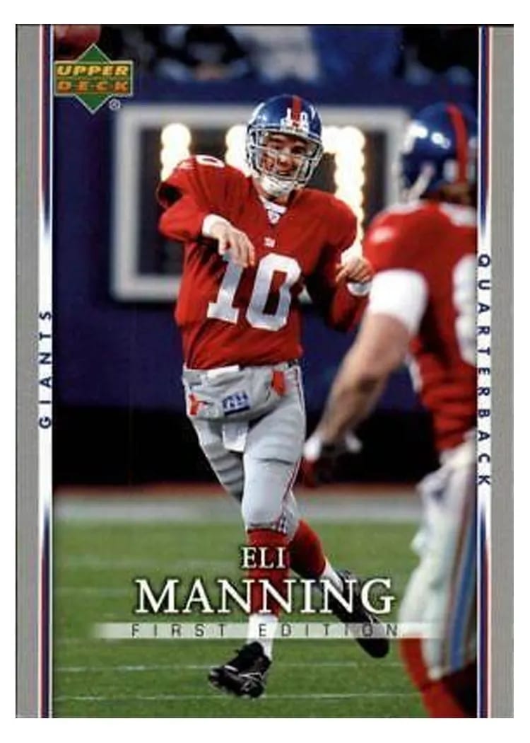 2007 Upper Deck First Edition Eli Manning #63 card