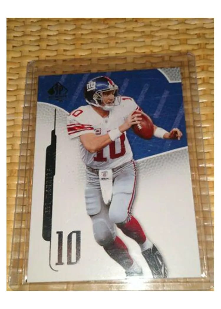 2008 SP Authentic Eli Manning #54 card