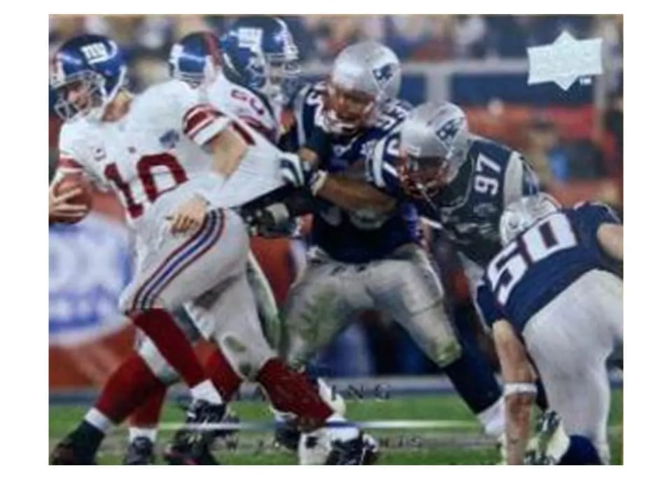 2008 Upper Deck Eli Manning #127 card