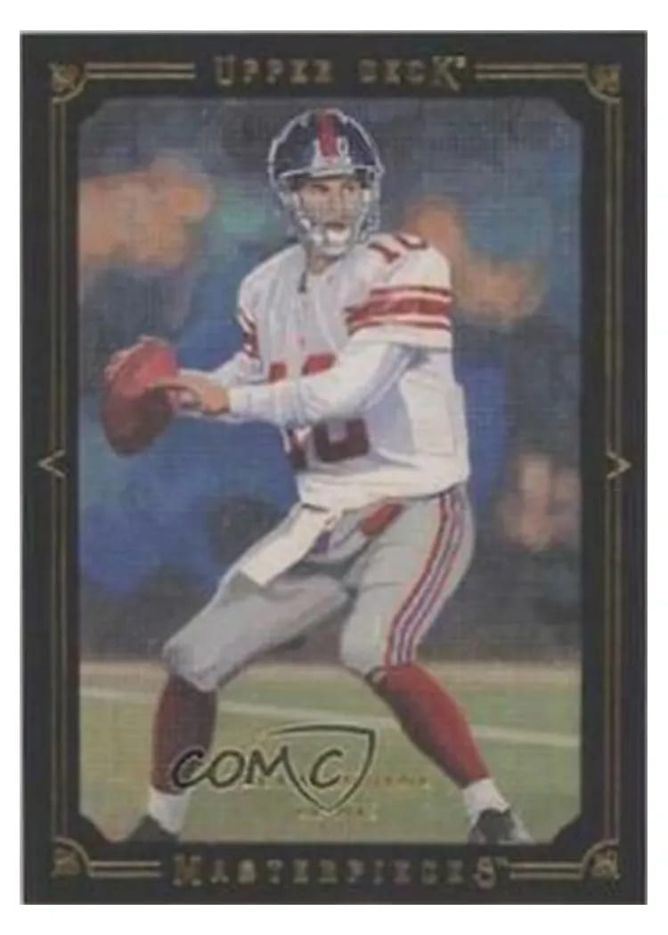 2008 Upper Deck Masterpieces Eli Manning #31 card