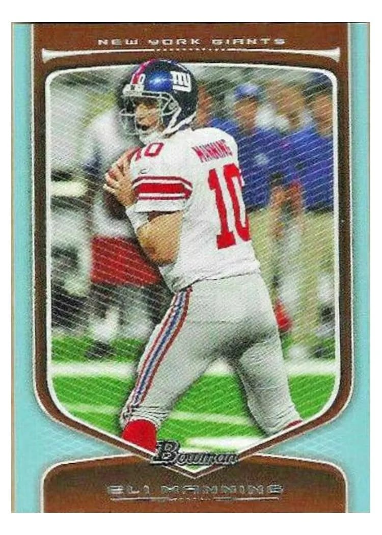 2009 Bowman Draft Eli Manning #3 card