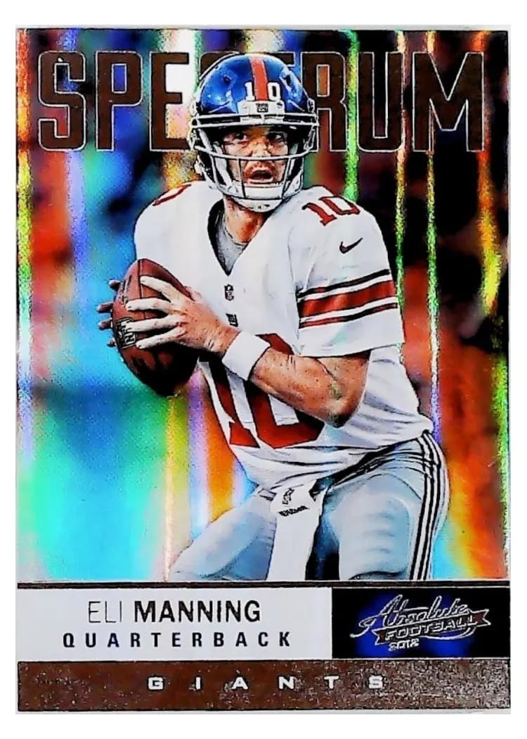 2012 Panini Absolute Eli Manning #66 card