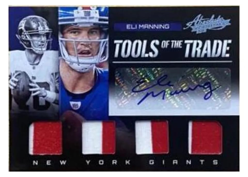 2012 Panini Absolute Eli Manning #66 card