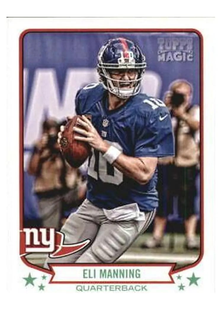 2013 Topps Magic Eli Manning #5 card