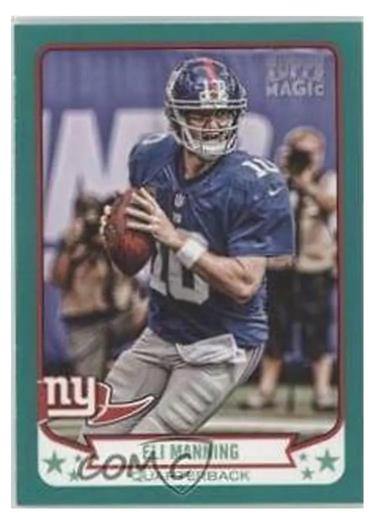 2013 Topps Magic Eli Manning #5 card