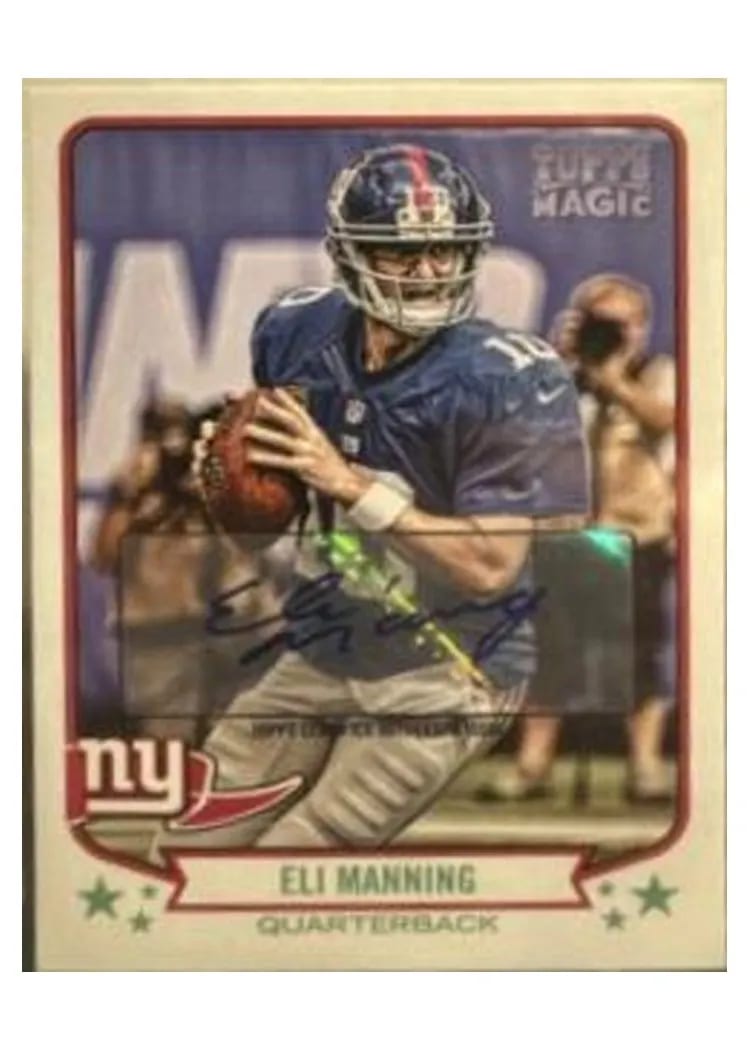 2013 Topps Magic Eli Manning #5 card