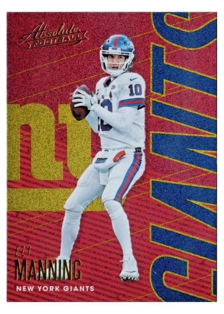 2018 Panini Absolute Eli Manning #71 card
