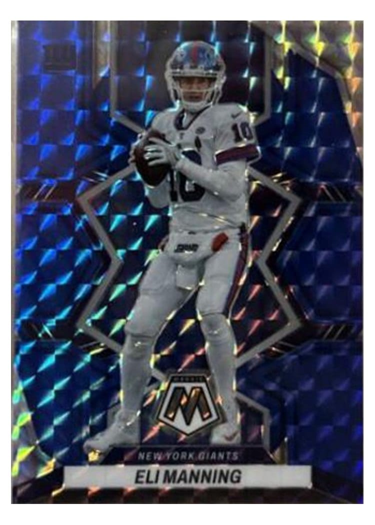 2022 Panini Mosaic Base Set Eli Manning #150 card