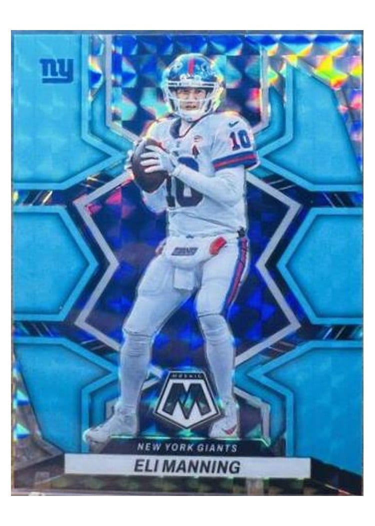 2022 Panini Mosaic Base Set Eli Manning #150 card