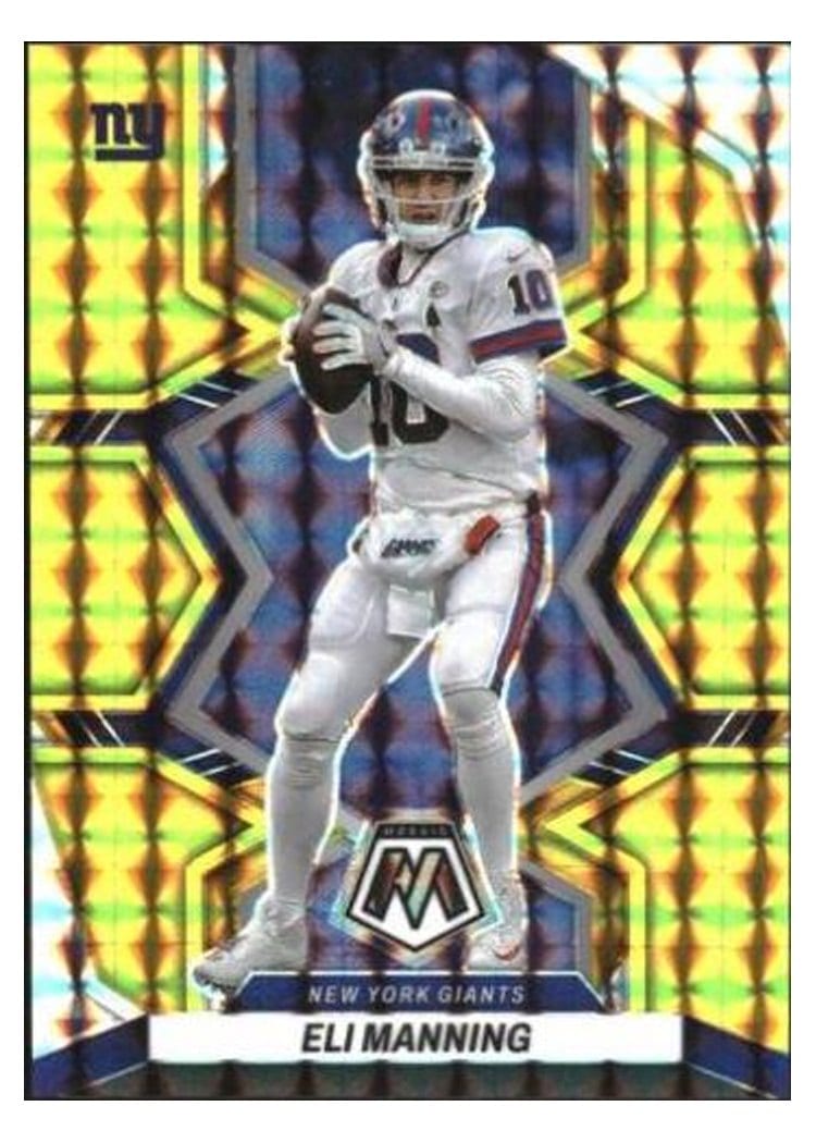 2022 Panini Mosaic Base Set Eli Manning #150 card