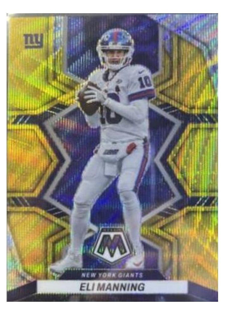 2022 Panini Mosaic Base Set Eli Manning #150 card