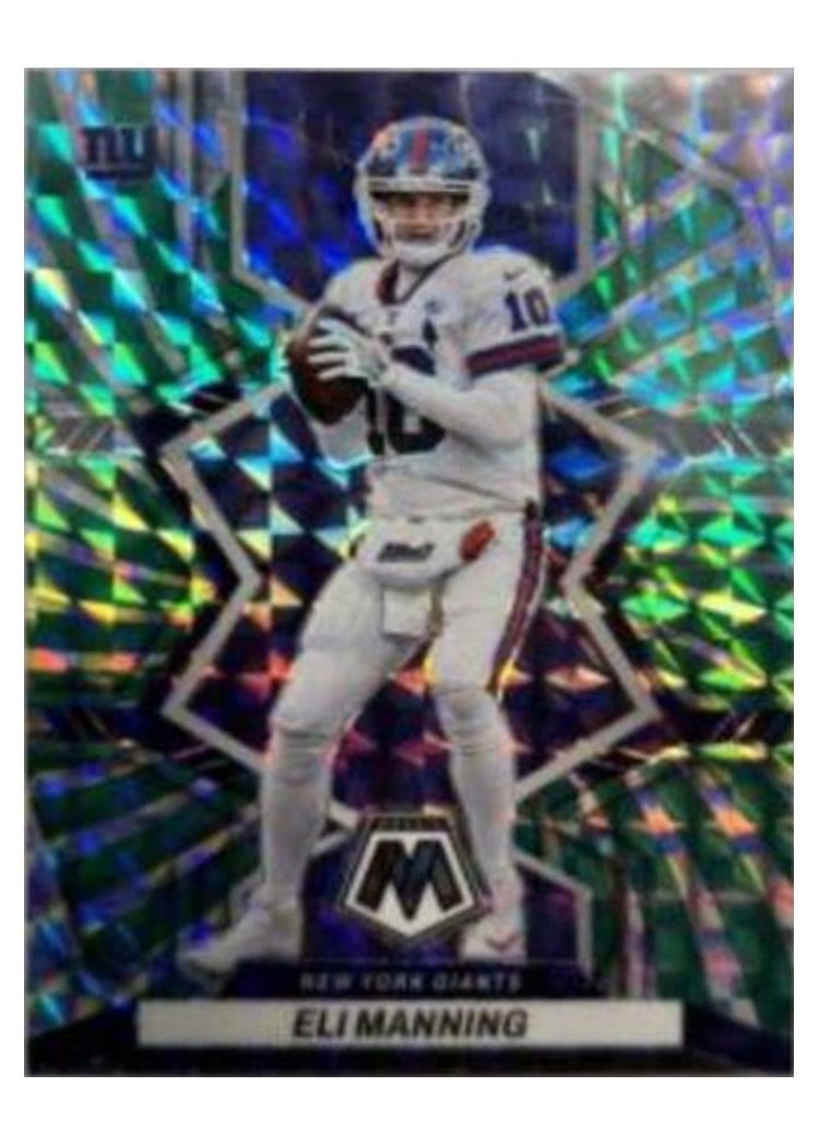 2022 Panini Mosaic Base Set Eli Manning #150 card