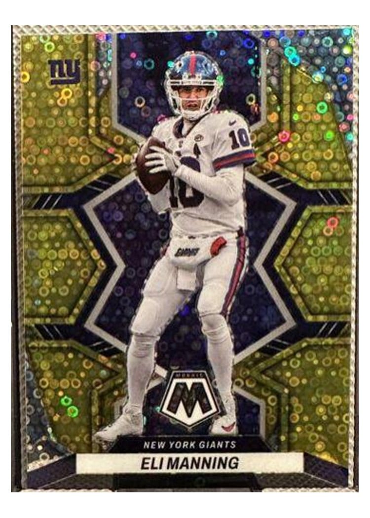 2022 Panini Mosaic Base Set Eli Manning #150 card
