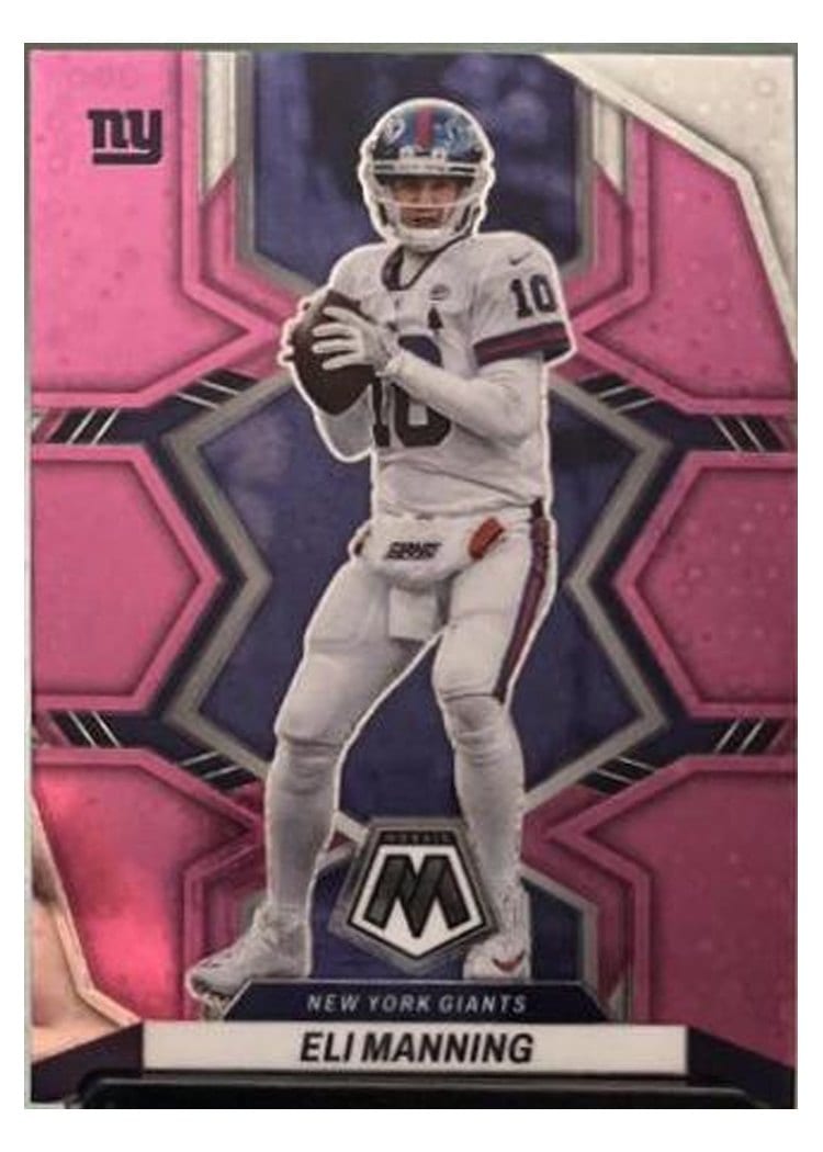 2022 Panini Mosaic Base Set Eli Manning #150 card