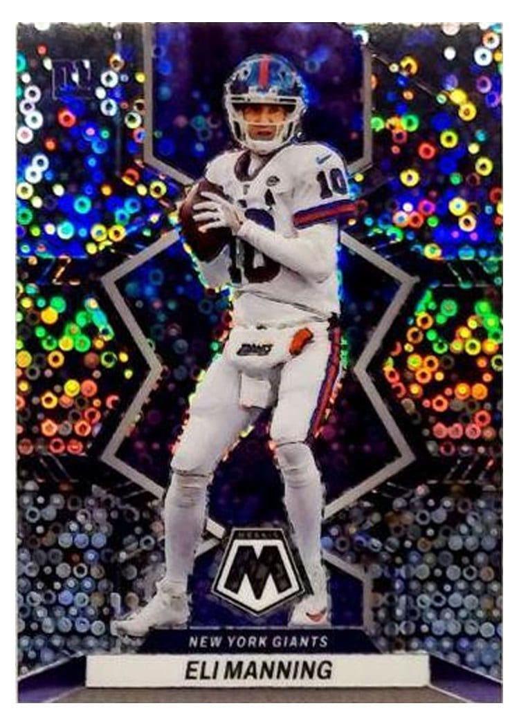 2022 Panini Mosaic Base Set Eli Manning #150 card