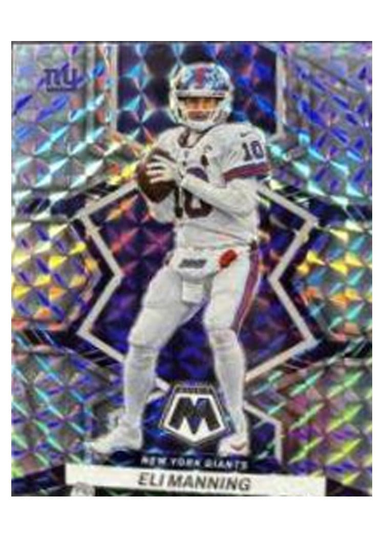 2022 Panini Mosaic Base Set Eli Manning #150 card