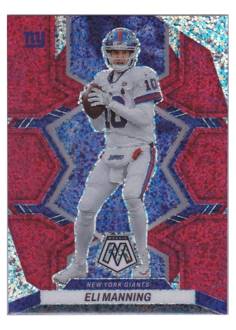 2022 Panini Mosaic Base Set Eli Manning #150 card