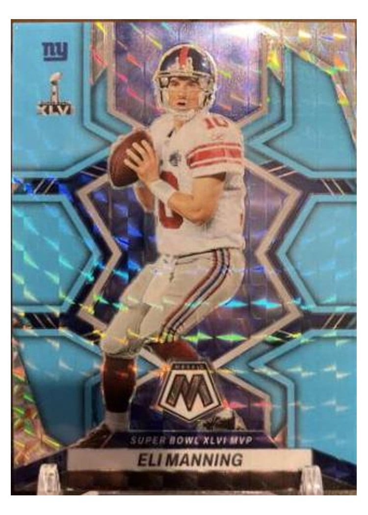2022 Panini Mosaic Base Set Eli Manning #300 card