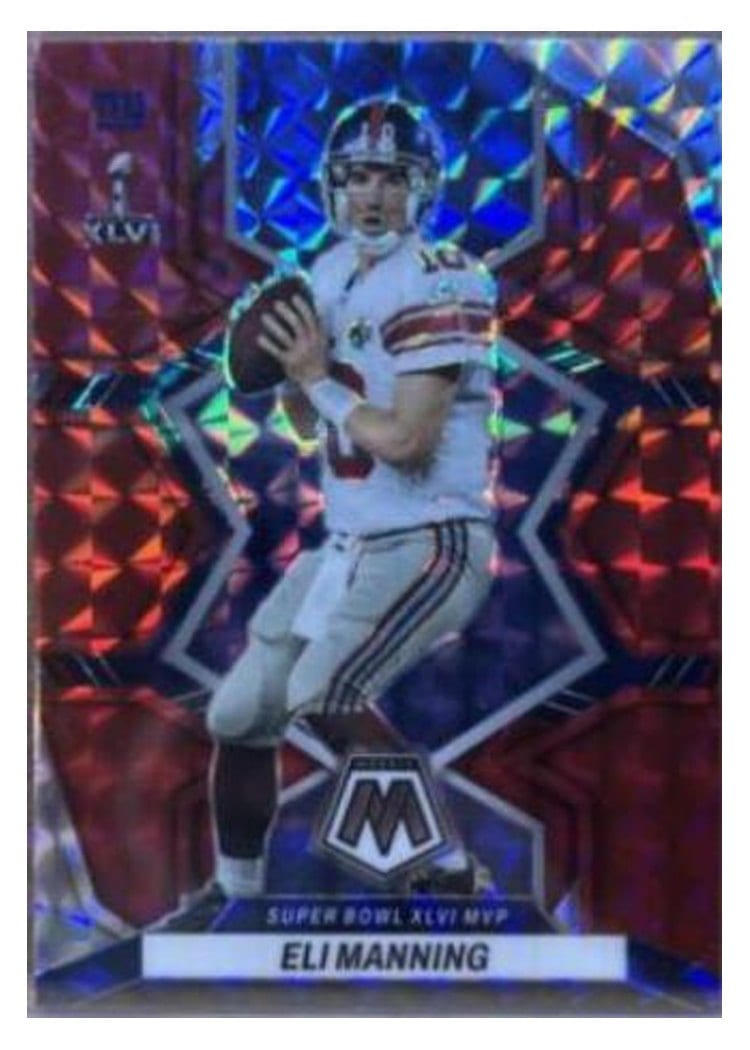 2022 Panini Mosaic Base Set Eli Manning #300 card