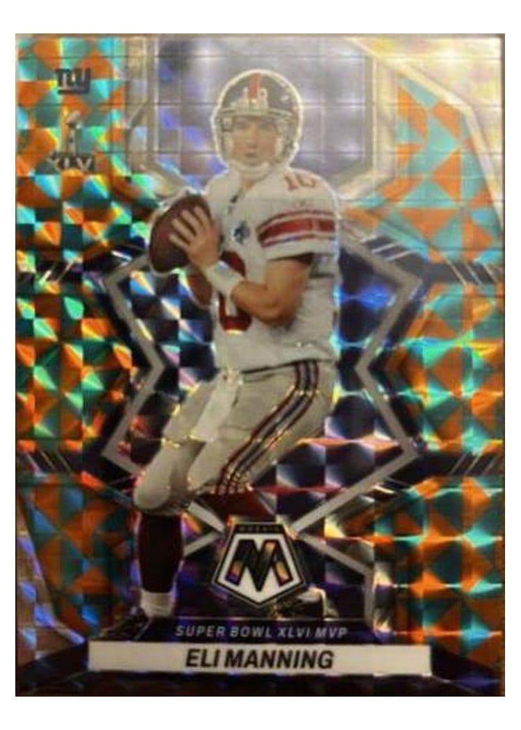 2022 Panini Mosaic Base Set Eli Manning #300 card