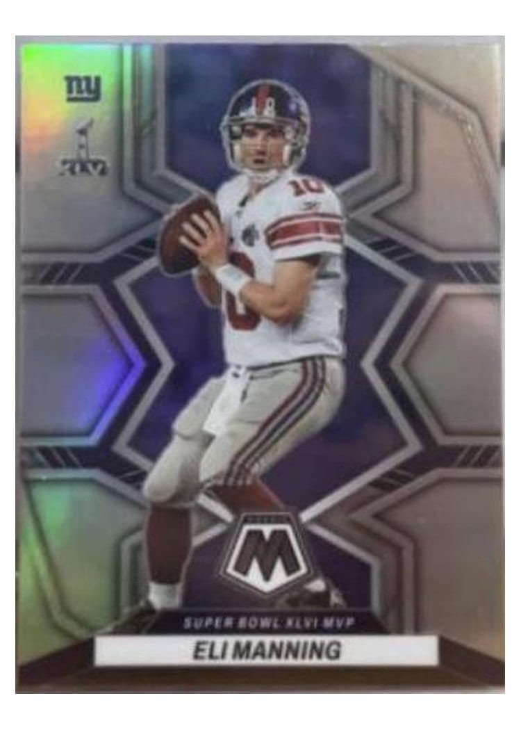2022 Panini Mosaic Base Set Eli Manning #300 card