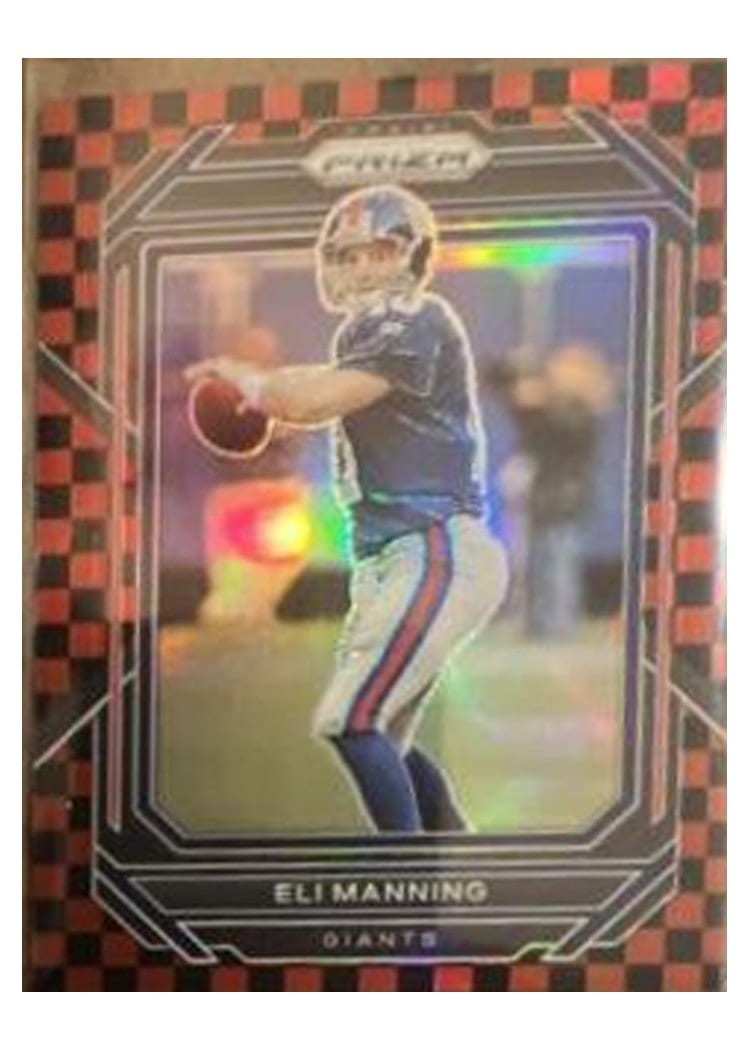 2022 Panini Prizm Base Set Eli Manning #223 card