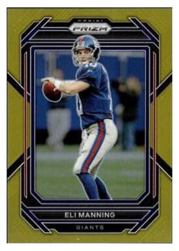 2022 Panini Prizm Base Set Eli Manning #223 card