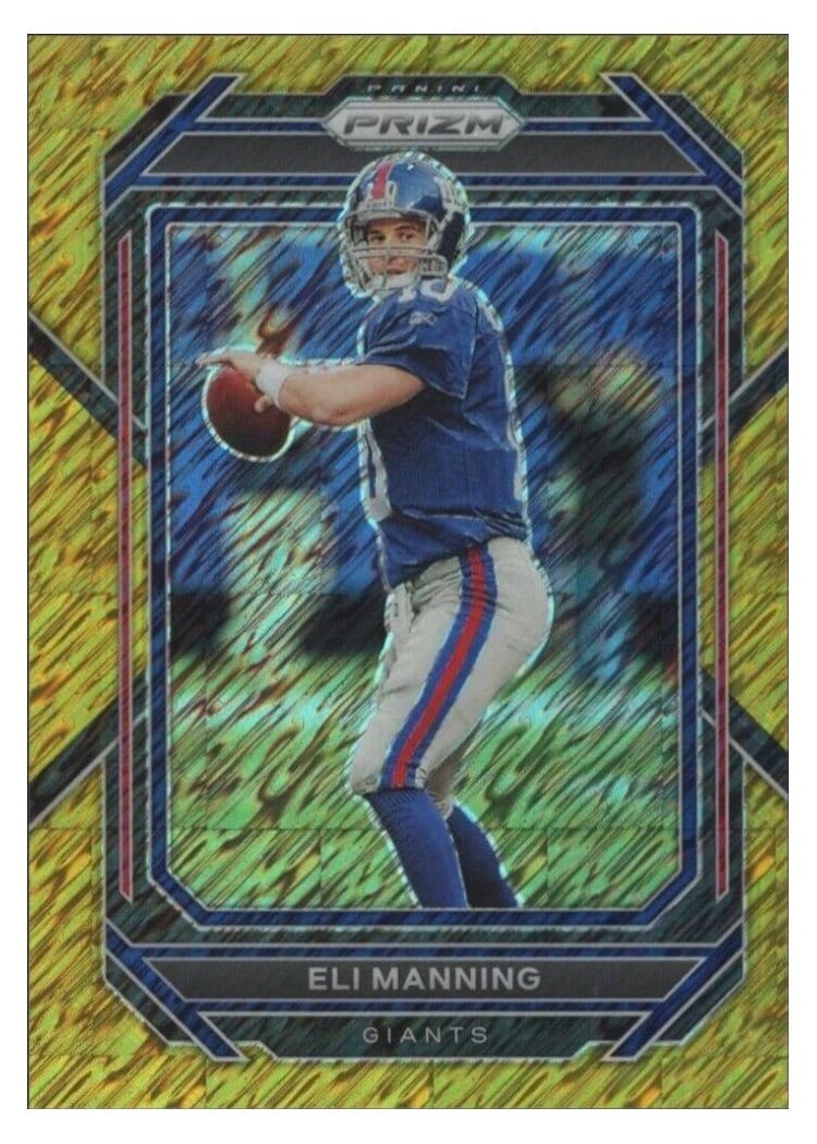 2022 Panini Prizm Base Set Eli Manning #223 card