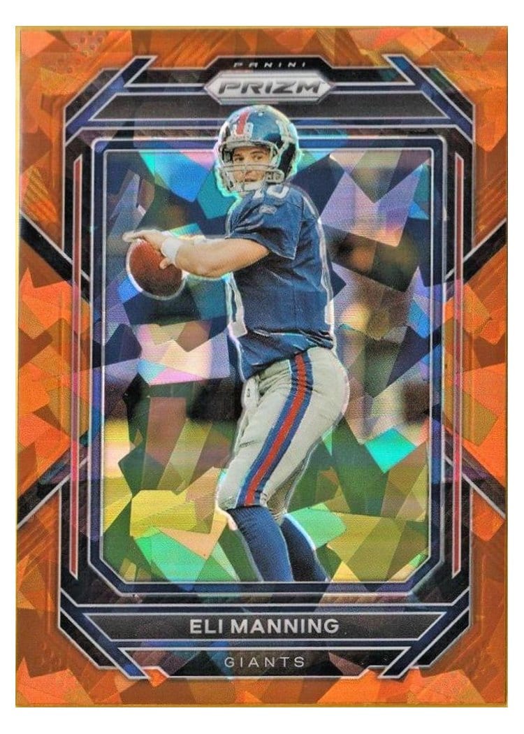 2022 Panini Prizm Base Set Eli Manning #223 card