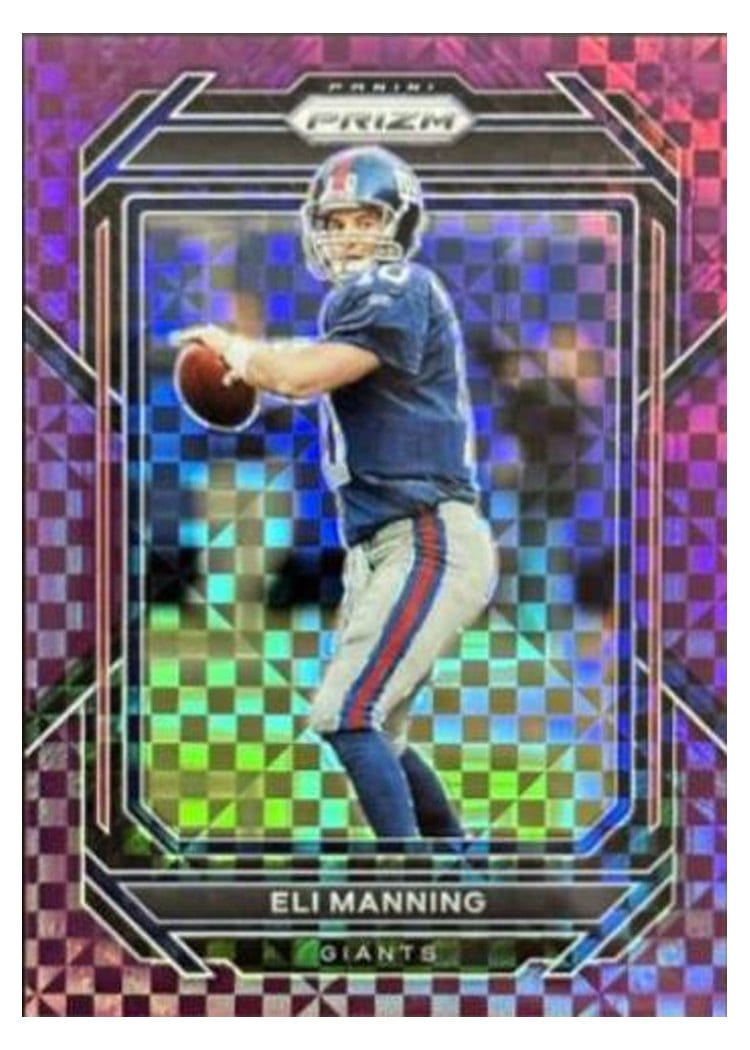 2022 Panini Prizm Base Set Eli Manning #223 card