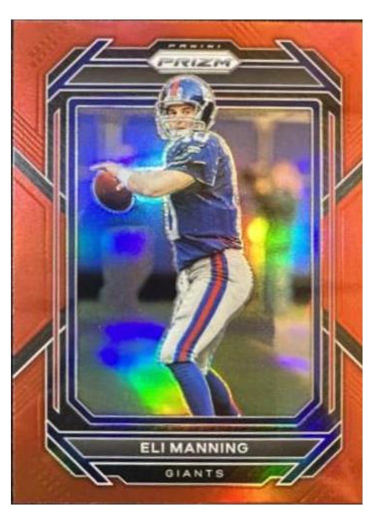 2022 Panini Prizm Base Set Eli Manning #223 card