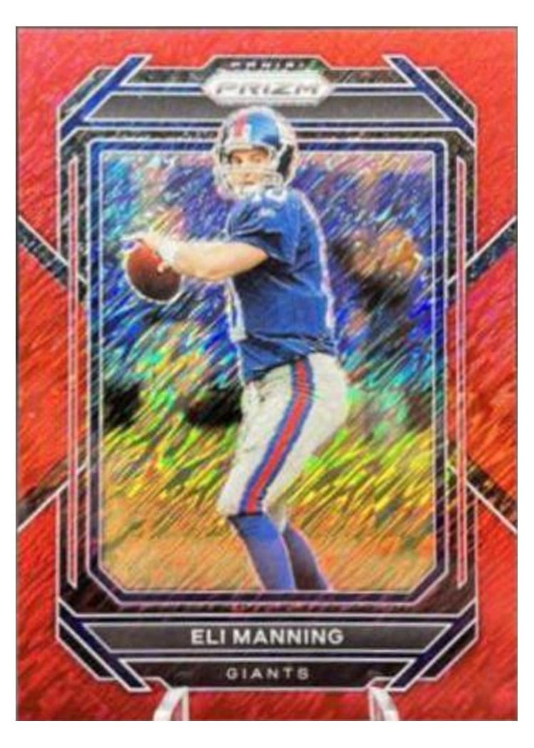 2022 Panini Prizm Base Set Eli Manning #223 card