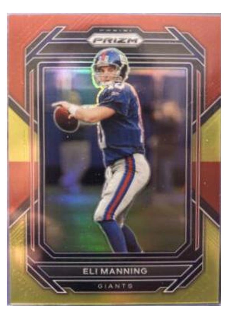 2022 Panini Prizm Base Set Eli Manning #223 card