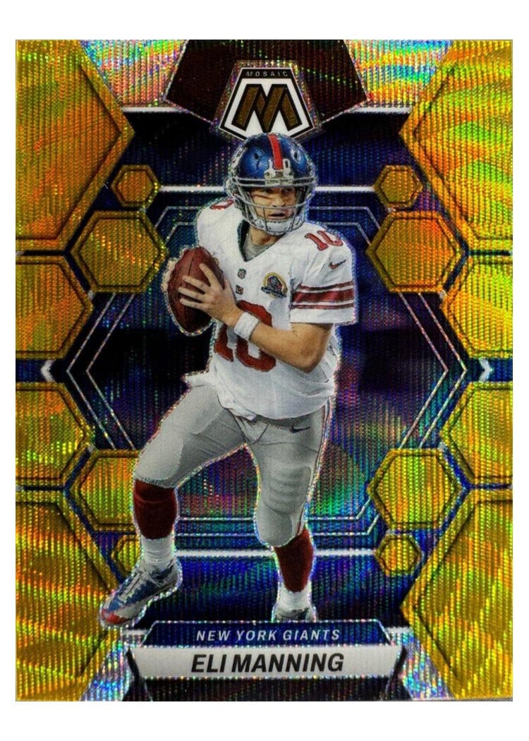 2023 Panini Mosaic Base Set Eli Manning #179 card