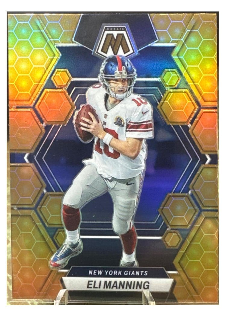 2023 Panini Mosaic Base Set Eli Manning #179 card