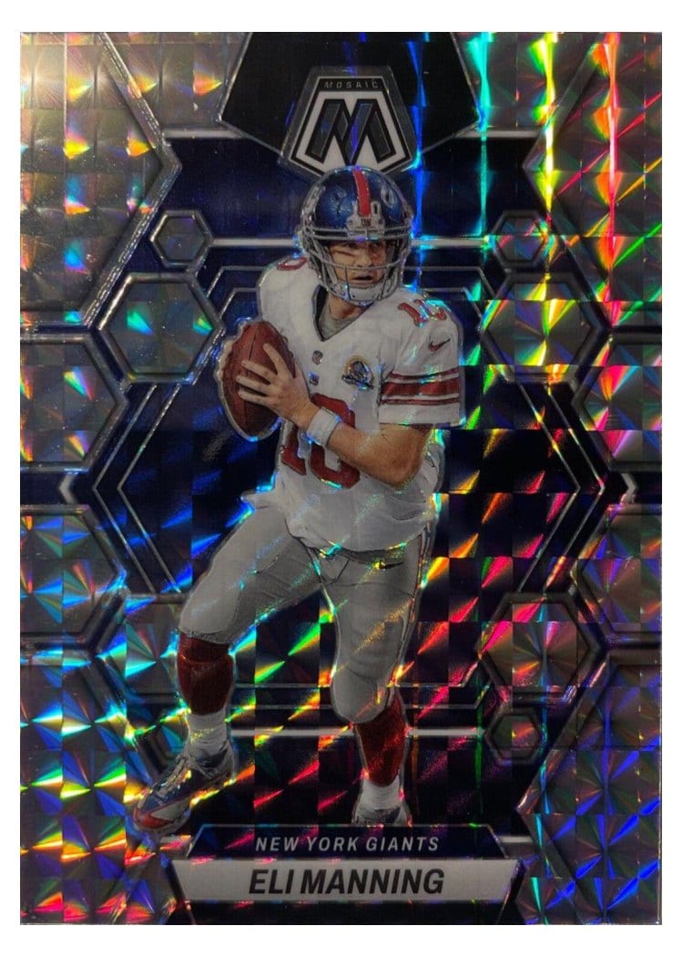 2023 Panini Mosaic Base Set Eli Manning #179 card