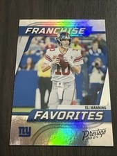 2024 Panini Prestige Franchise Favorites Eli Manning #1 card