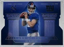 2025 Panini Silhouette Pillars of the Game Eli Manning #1 card