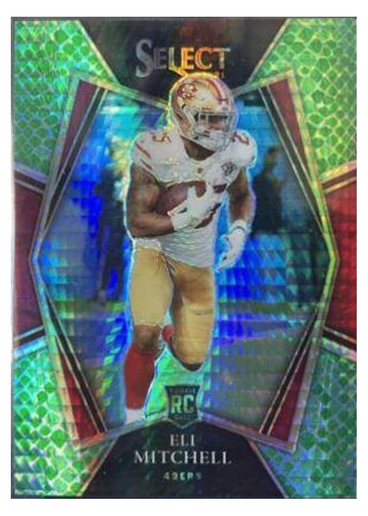 2021 Panini Select Base Set Eli Mitchell #192 card