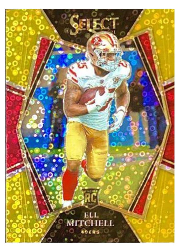 2021 Panini Select Base Set Eli Mitchell #192 card
