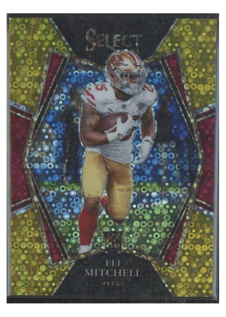 2021 Panini Select Base Set Eli Mitchell #192 card