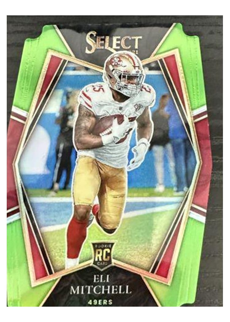 2021 Panini Select Base Set Eli Mitchell #192 card